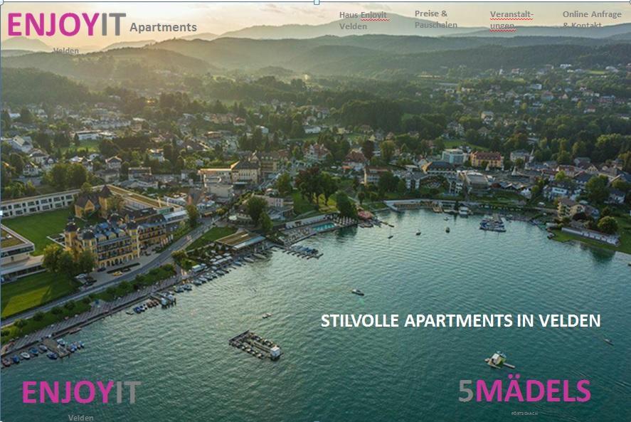 Enjoyit-Ws Apartamento Velden am Wörthersee Exterior foto